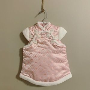 Cheongsam dress a set for infants